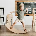 Lovely Baby - Wooden Balance Board - Light Blue (3).webp