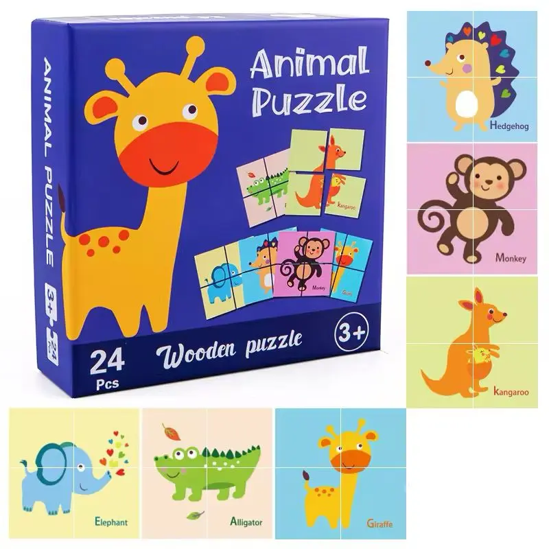 Farm puzzle wooden 3+