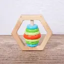 LOG HAND BELL 
