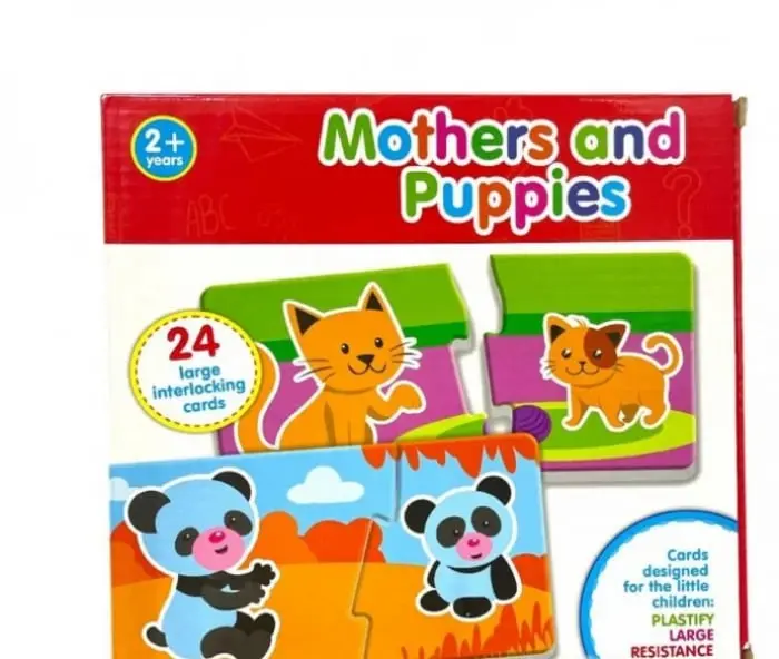 Mother and puppies