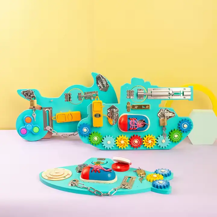 BUSY BOARD PRESCHOOOL PUZZLE GAME 