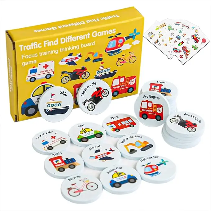 TRAFFIC FIND DIFFERENCE GAMES
