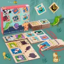 ANIMAL MATCHING JIGSAW PUZZLE 