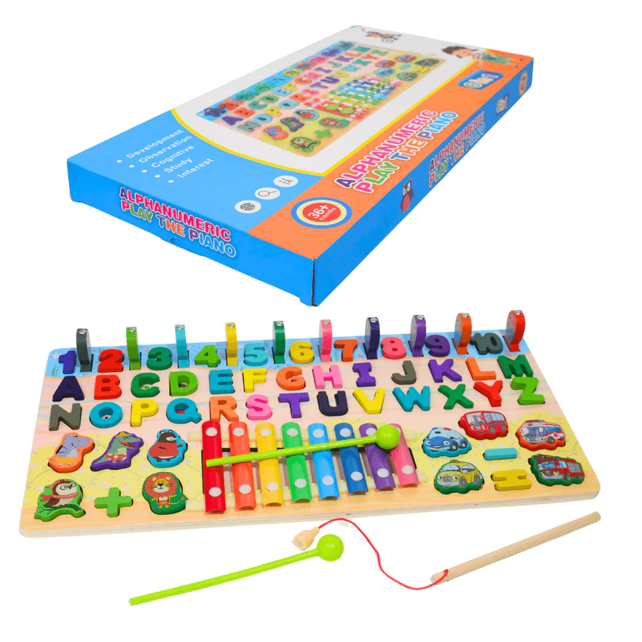 ALPHANUMERIC PLAY THE PIANO 6IN1