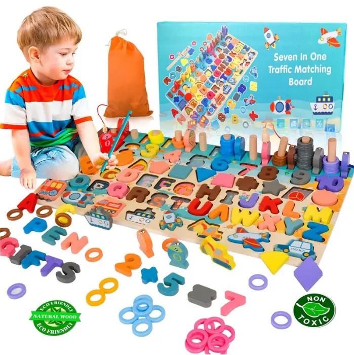 SEVEN IN ONE TRAFFIC MATCHING BOARD