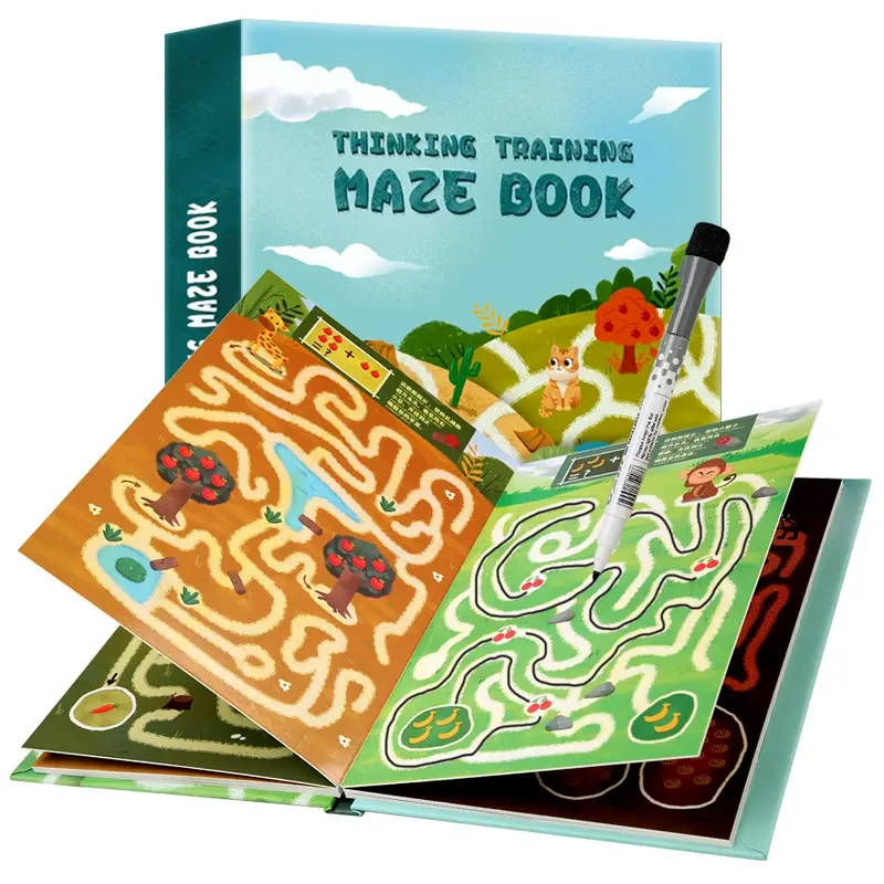 MAZE BOOK THINKING TRAINING W425-302