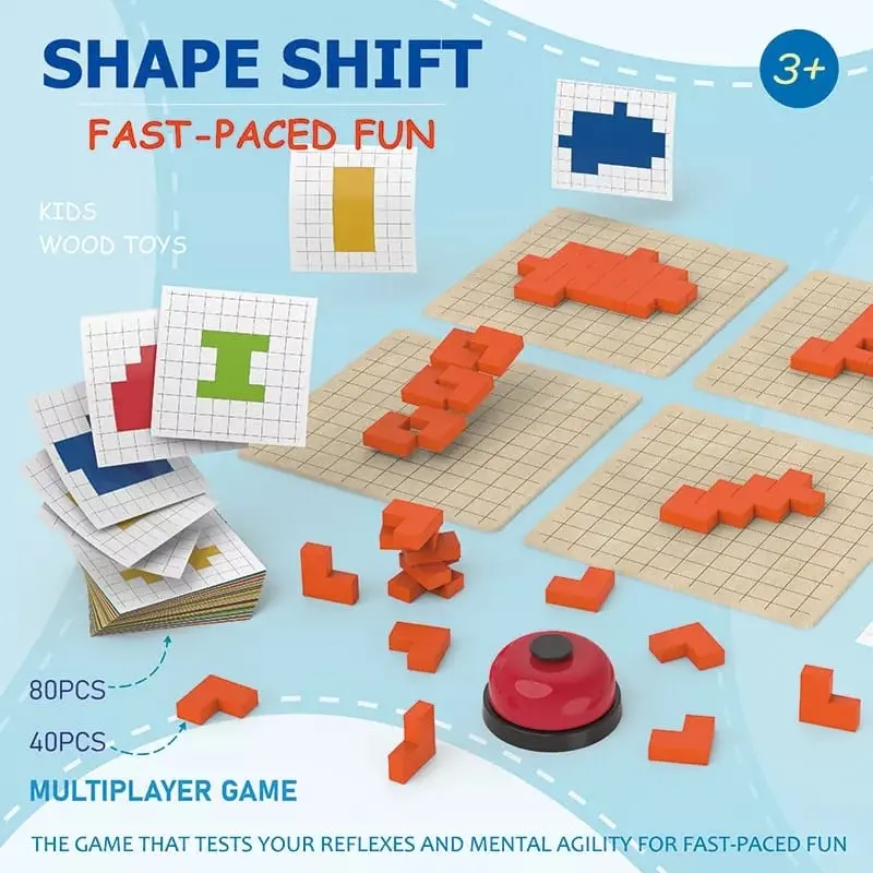 Shape shift fast-paced fun