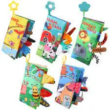 Baby Book Soft Cloth Books- Big Rectangle