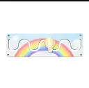 Sliding rainbow wooden toys