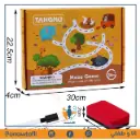 Maze game wipe clean book