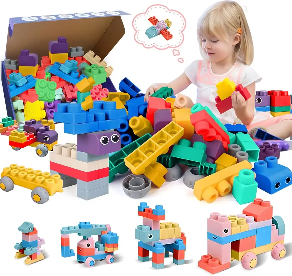 [P425-47] SOFT RUBBER BUILDING BLOCKS P425