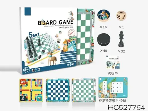 [6956571720295] BOARD GAME 4IN1 FAMILY W425-93