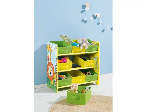 [WT-133] Storage shelf with 9 removable compartmentsLivarno Home Children's Wardrobe 